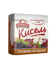 Кисель Кулинар плодово-ягодный 220г купить в Красноярске с доставкой на дом в интернет-магазине "Ярбокс"