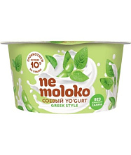 Йогурт соевый греческий NEMOLOKO 130г купить в Красноярске с доставкой в интернет-магазине "Ярбокс"