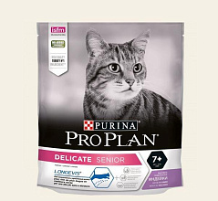 Сухой корм для стерилизованных кошек и кастрированных котов с чуствительным пищеварением с индейкой,  400  гр