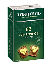 Масло сливочное БЗМЖ № 82 Аланталь 150г