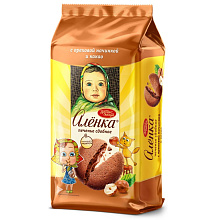 Аленка сдобное с ореховой начинкой и какао 200г купить в Красноярске с доставкой в интернет-магазине "Ярбокс"