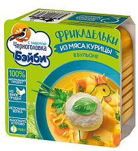 Детское питание Черноголовка Бэйби Фрикадельки из мяса курицы в бульоне с 3-х лет 125г