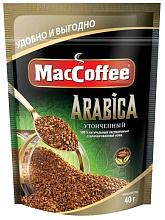 Кофе растворимый Арабика Маккофе 40г купить в Красноярске с доставкой на дом в интернет-магазине "Ярбокс"