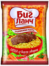 Лапша Биг-ланч с говядиной традиционные рецепты, 75 гр купить в Красноярске с доставкой в интернет-магазине "Ярбокс"