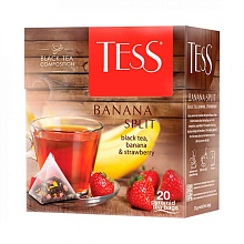 Чай черный Тэсс банана сплит 20 пирамидок по 1,8г купить в Красноярске с доставкой на дом в интернет-магазине "Ярбокс"