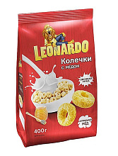 Колечки с мёдом Leonardo, 400гр купить в Красноярске с доставкой в интернет-магазине "Ярбокс"
