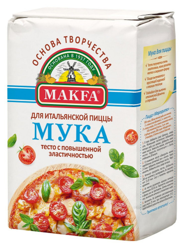 Мука Макфа для пиццы 1кг купить в Красноярске с доставкой в интернет-магазине "Ярбокс"