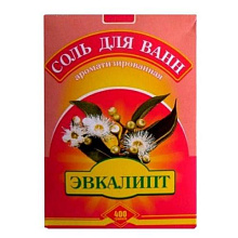 Соль для ванн "Эвкалипт" 400г г.Бийск
