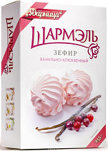 Зефир Шармэль ванильно-клюквенный 255г купить в Красноярске с доставкой в интернет-магазине "Ярбокс"