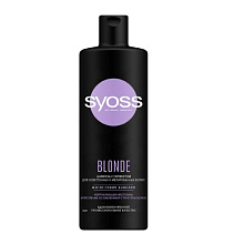 Шампунь Syoss Blonde для осветленных и мелированных волос, 450мл