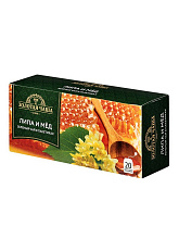 Чай Золотая чаша, зеленый с липой и медом, 20 пакетиков по 1,5г купить в Красноярске с доставкой на дом в интернет-магазине "Ярбокс"