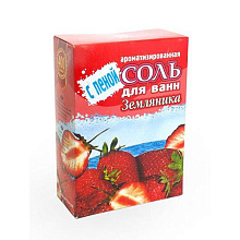 Соль для ванн "Земляника" 400г г.Бийск