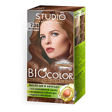 Краска для волос Biocolor 7.34 лесной орех, 50мл