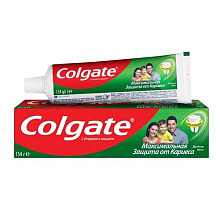 Зубная паста Colgate макс защита от кариеса двойная мята, 100мл