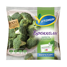 Брокколи капуста Vитамин отборная замороженная 400г купить в Красноярске с доставкой в интернет-магазине "Ярбокс"