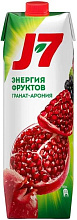 J7 нектар Гранат с добавлением черноплодной рябины, 970 мл купить в Красноярске с доставкой в интернет-магазине "Ярбокс"