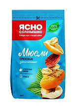 Мюсли запеченные Ясно Солнышко ореховые 300г купить в Красноярске с доставкой в интернет-магазине "Ярбокс"