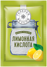 Лимонная кислота Галерея вкусов, 50 гр купить в Красноярске с доставкой в интернет-магазине "Ярбокс"