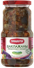 Баклажаны обжаренные с овощами "Пиканта" 520гх6 купить в Красноярске с доставкой в интернет-магазине "Ярбокс"