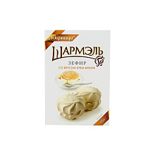 Зефир Шармэль со вкусом крем-брюле Ударница 250г купить в Красноярске с доставкой в интернет-магазине "Ярбокс"
