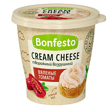 Сыр творожный Кремчиз с вялеными томатами 65% Bonfesto 125г