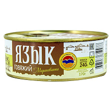 Язык говяжий маринованный Экофуд Армения 240г купить в Красноярске с доставкой в интернет-магазине "Ярбокс"