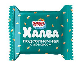 Халва подсолнечная мини с арахисом, 250 гр купить в Красноярске с доставкой в интернет-магазине "Ярбокс"