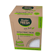 Зубочистки Master FRESH ECO LINE 500шт