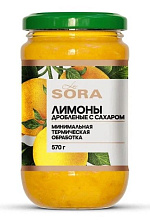 La SORA Лимоны дробленые с сахаром 570г