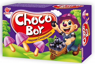 Печенье ЧокоБой Черная смородина Орион 45г купить в Красноярске с доставкой в интернет-магазине "Ярбокс"