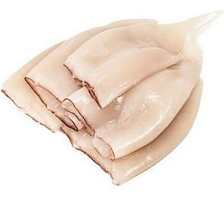 Кальмар филе очищенное замороженное в вак/упак 400г купить в Красноярске с доставкой на дом в интернет-магазине "Ярбокс"