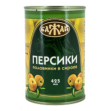 Персики Бажай ж/б 425г купить в Красноярске с доставкой в интернет-магазине "Ярбокс"