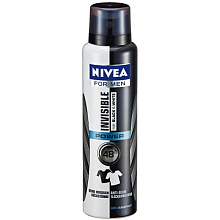 Дезодорант NIVEA 150мл мужской  Невидимый для чер /бел