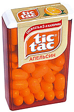 Драже Тик Так апельсин, 16 гр купить в Красноярске с доставкой в интернет-магазине "Ярбокс"