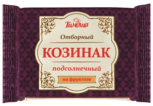 Козинак подсолнечный на фруктозе Тимоша 110г купить в Красноярске с доставкой в интернет-магазине "Ярбокс"
