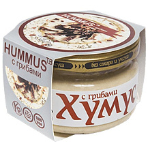 Закуска хумус Тайны Востока Амэйзин Фуд с грибами 200г купить в Красноярске с доставкой в интернет-магазине "Ярбокс"