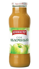 Сок Кухмастер яблочный 700мл купить в Красноярске с доставкой в интернет-магазине "Ярбокс"