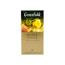 Чай зеленый Гринфилд квинс джинджер 25 пакетиков по 2г купить в Красноярске с доставкой на дом в интернет-магазине "Ярбокс"