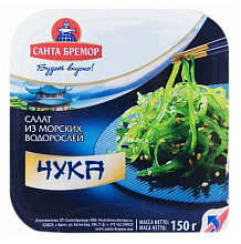 Салат из морских водорослей Чука Санта Бремор 150г купить в Красноярске с доставкой на дом в интернет-магазине "Ярбокс"