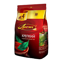 Чай черный Лисма Крепкий листовой 300г купить в Красноярске с доставкой на дом в интернет-магазине "Ярбокс"