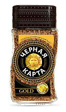 Кофе Черная карта Голд 47,5г купить в Красноярске с доставкой на дом в интернет-магазине "Ярбокс"
